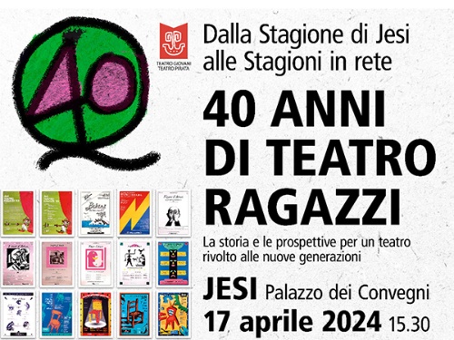 40 Anni Teatro Ragazzi