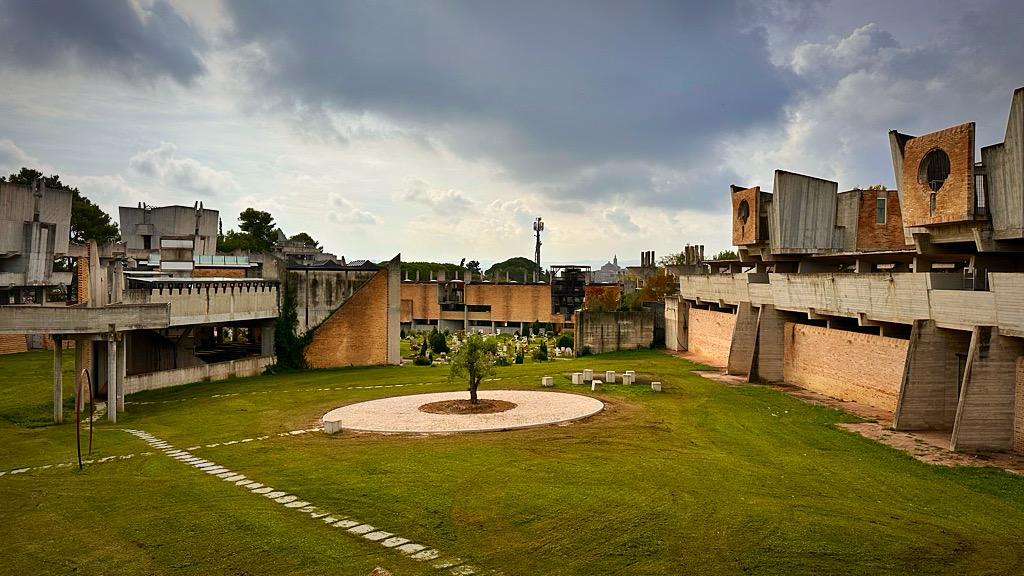 Veduta del cimitero principale