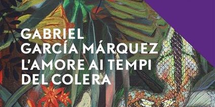 Copertina libro l'amore ai tempi del colera