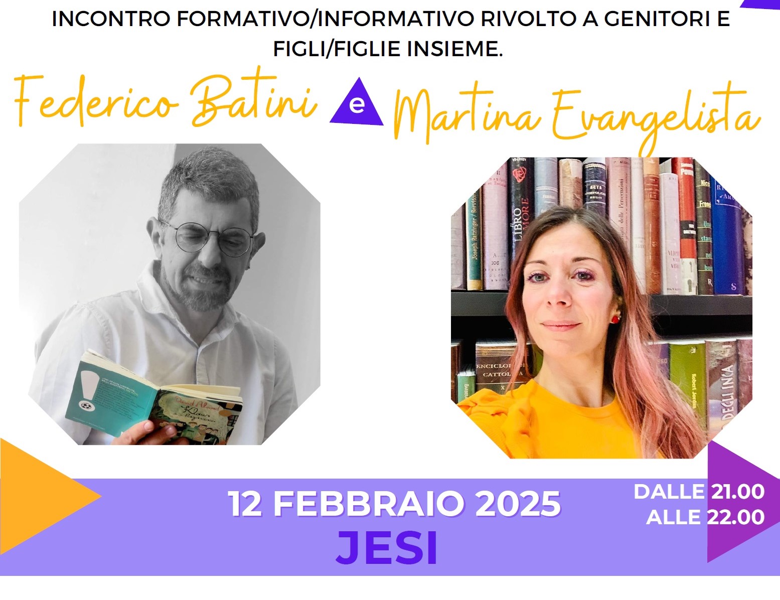 Federico Batini e Martina Evangelista