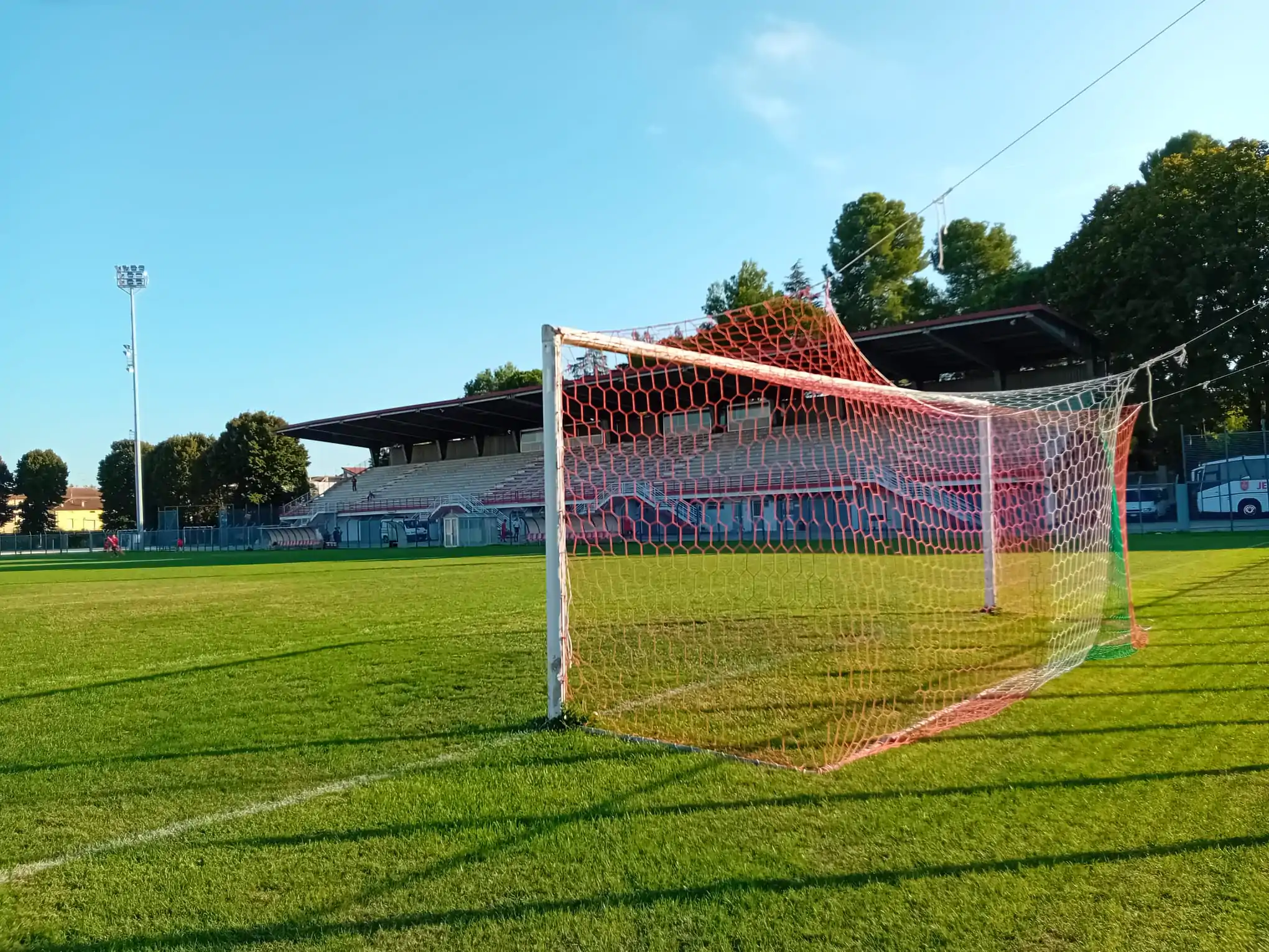 Interno dello stadio 