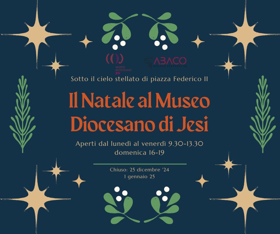 Locandina del Natale al Museo Diocesano