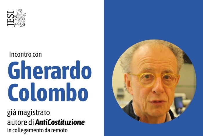 Incontro con Gherardo Colombo