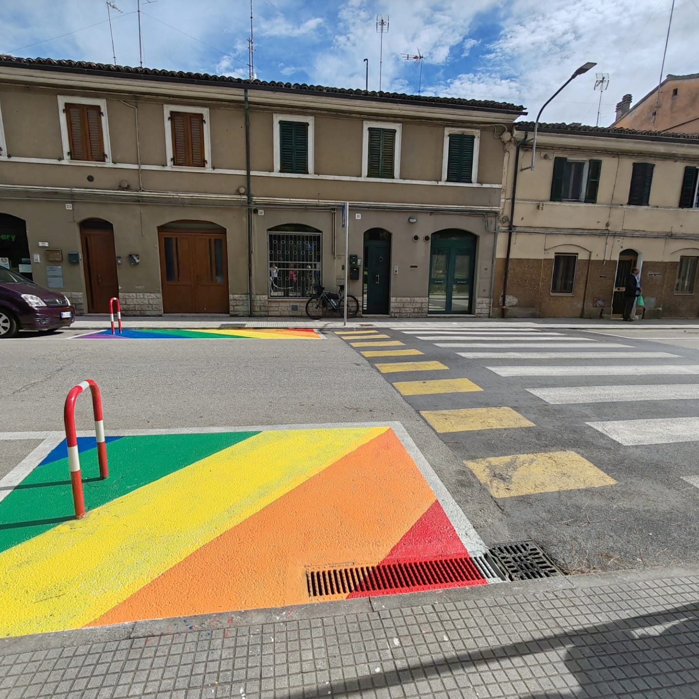 Parklet in via Setificio