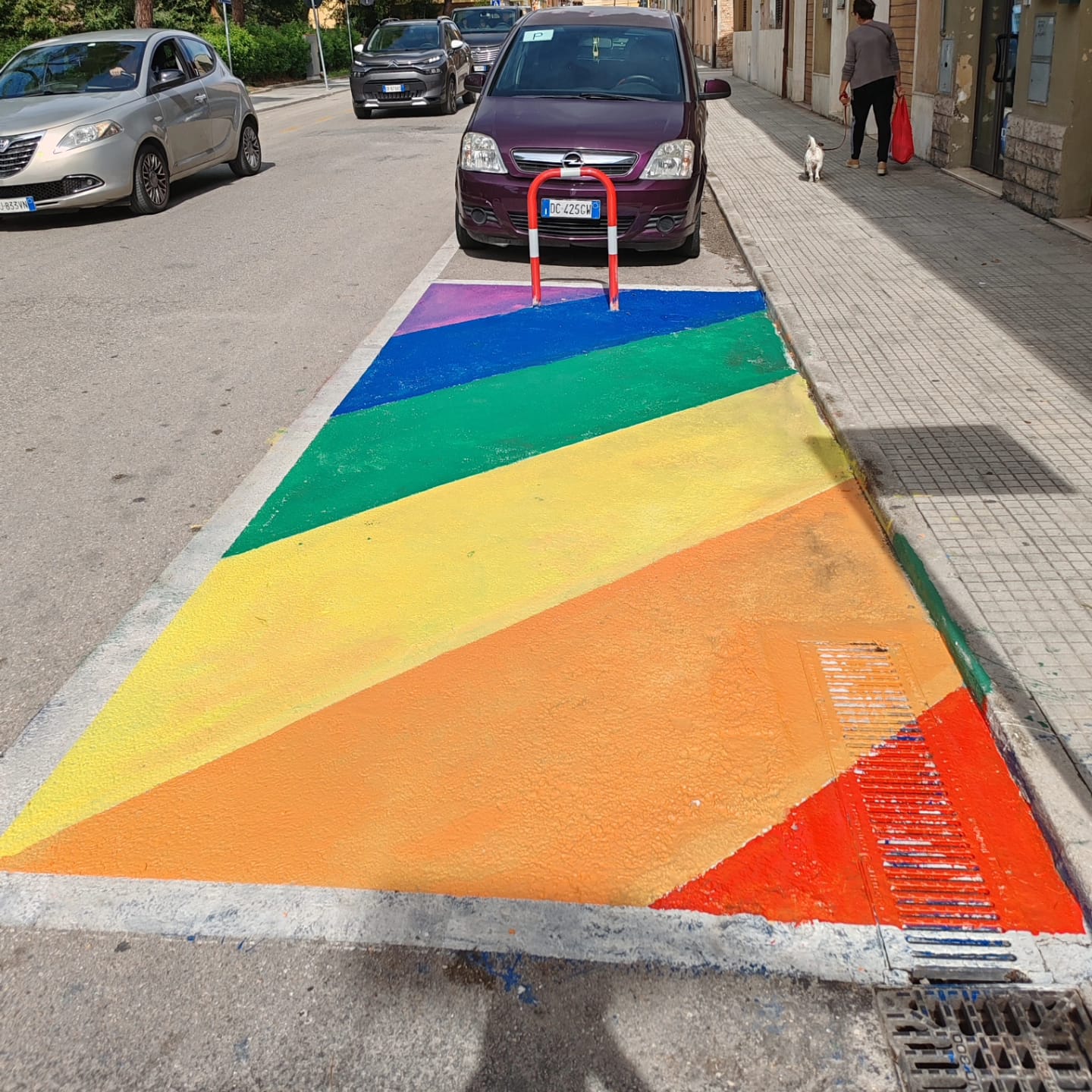 Parklet in via Setificio